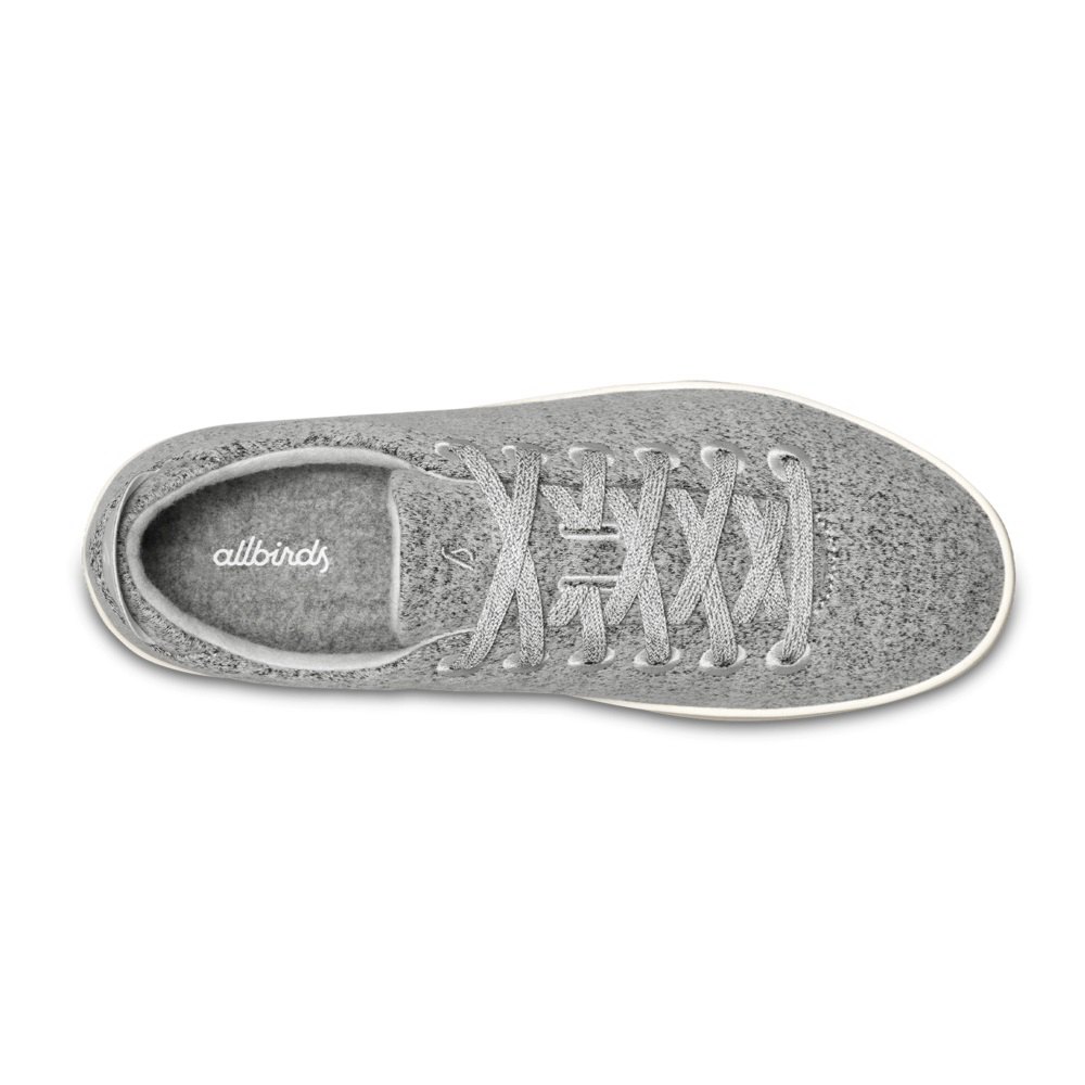 Allbirds Men\'s Wool Pipers - Sneakers Grey - ZRG173596